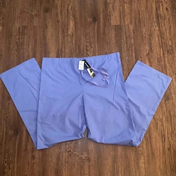 Absolute Medical Scrubs Pants Blue 1X NWT - Picture 1 of 8